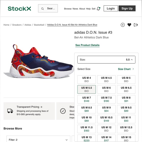 Adidas D.o.n. Issue 3 Bel Air Donovan Mitchell (nwob) - Picture 12 of 12